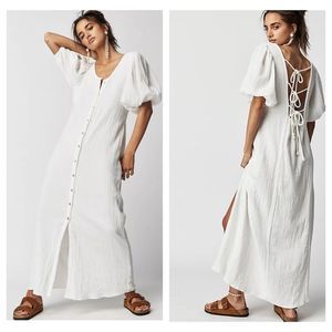 Free people +Jen's Pirate Booty Paraguay Maxi Gow size XS B17